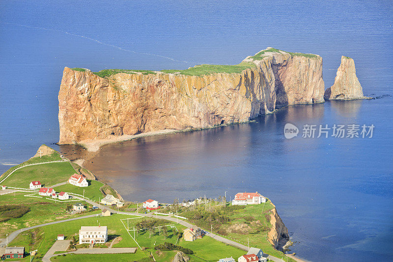 Perce Rock，魁北克，加拿大